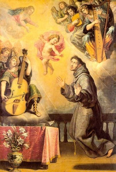 The Vision Of St Anthony Of Padau